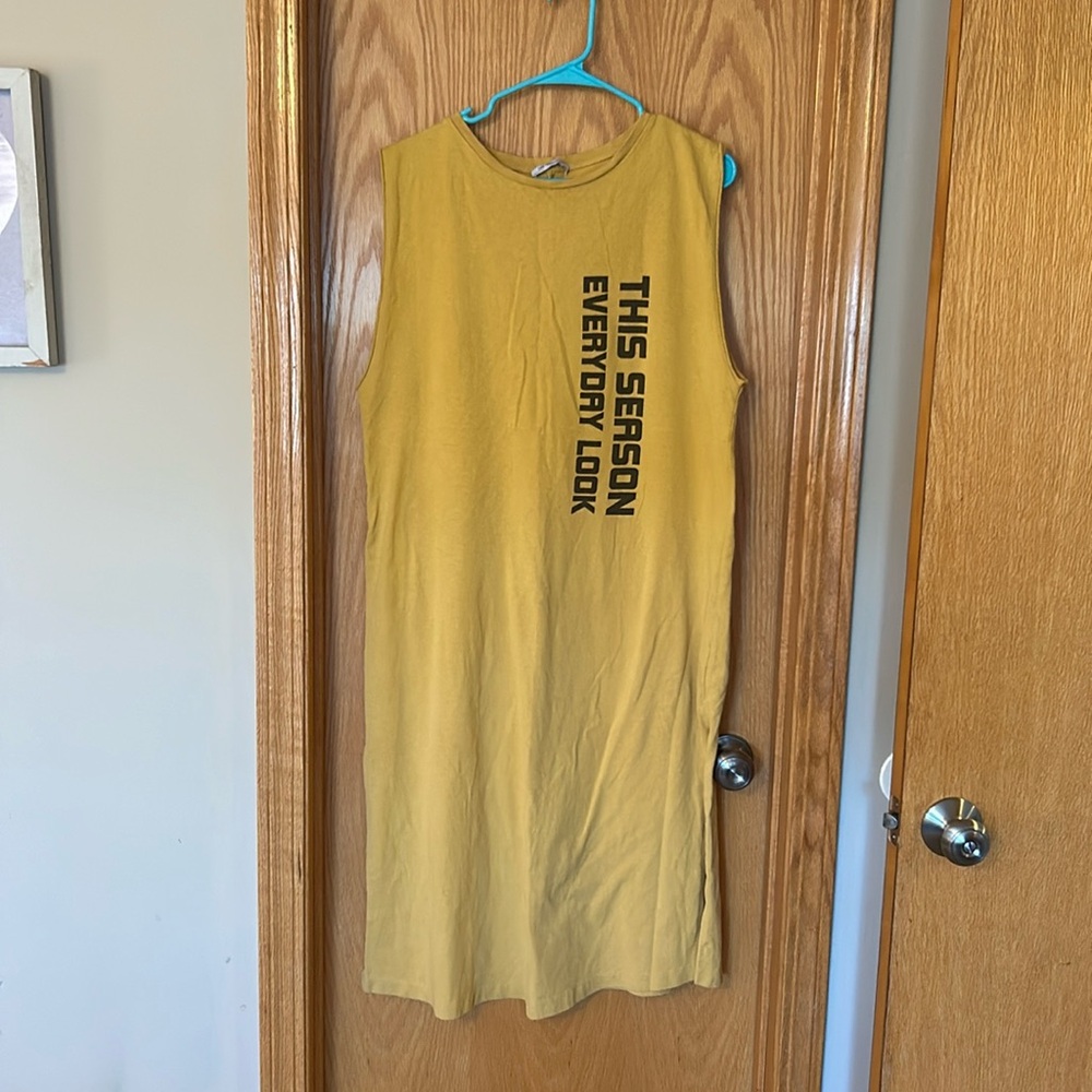 Zara t-shirt dress